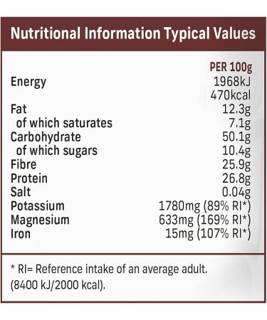 Terrafertil Nature's Heart Organic Cacao Powder Chocolate 567g - Premium Quality Superfood - Buy Online on GoSupps.com