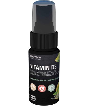 INNOTECH Nutrition: Vitamin D3 Oral Spray, Lemon Flavour - 30 ml - Buy Online on GoSupps.com