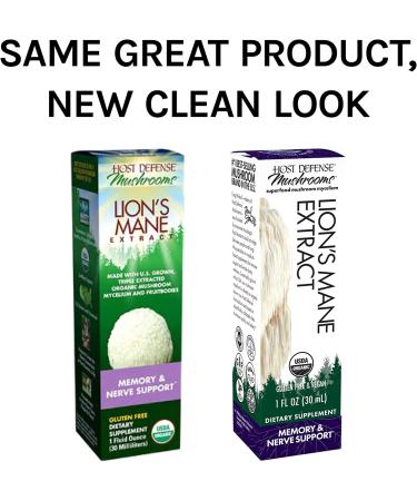 Fungi Perfecti Lion's Mane Extract - Memory & Nerve Support 1 fl oz (30 ml) - Buy Online on GoSupps.com