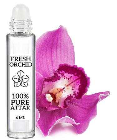 Fresh Orchid 100% Pure Attar Roll-On Bottle 6 ML