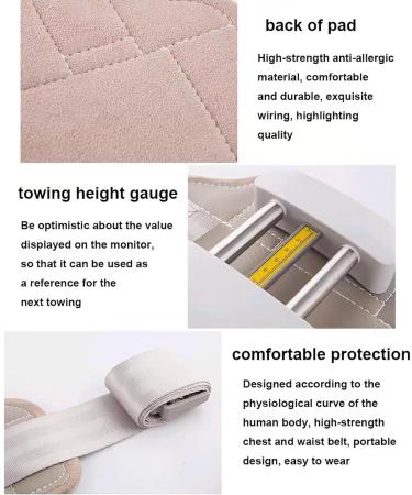 Zilook Lumbar Decompressor - Portable Manual Lumbar Traction Device for Herniated Discs | 450N Tensile Force Synchronous Design Physiological Arch Support - Buy Online on GoSupps.com