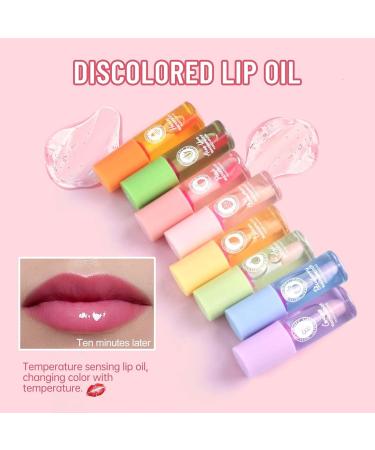 Color Changing Lip Balm 7Pcs Lipstick Kit Christmas Gifts for Women Stocking Stuffers Small Holiday Gifts for Friends Family Coworkers Party Favors - Buy Online on GoSupps.com