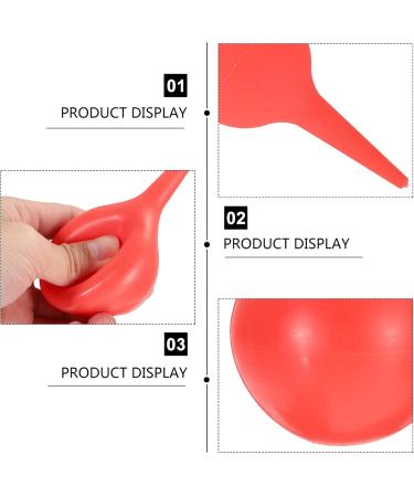 Exceart Medical Ear Syringe for Safe Ear Cleaning - 90ml Ear Cleaning Pear for Babies Children & Adults (Red) - Buy Online on GoSupps.com