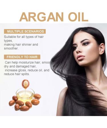 Organic Hair Oil Hair Growth Oil 60ml Nourishing Natural Argan Oil Non Greasy Hair GrowthSe Rum With Natural Ingredient Strengthening Hair Oil For Damaged Hair Daily Use Scalp Moisturizing - Buy Online on GoSupps.com