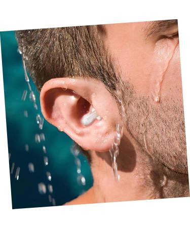 Buy 40pcs Silicone Protective Ear Plugs for Sleeping & Swimming - White 1 Count - Buy Online on GoSupps.com