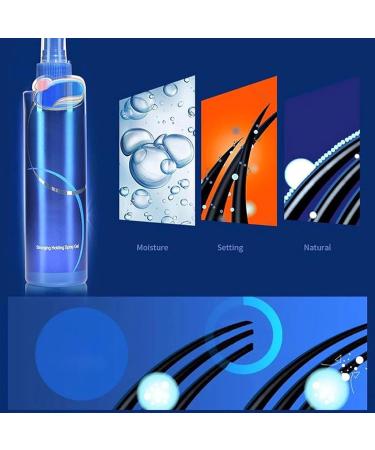 Powerful Glamorous Hair Styling Gel Spray Spray Gel For Hair Moisturising Styling Spray Hairspray Curl-Defining Leave-In Hair Styling Mist Fast Create Glamour Hairstyle (250ML Shiny Hold) 8.45 Fl Oz (Pack of 1) Shiny Hold - Buy Online on GoSupps.com