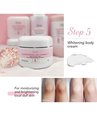 AILKE Effectively Whitening Moisturizing Body Cream Reduce Melanin Anti-Wrinkles With Vitamin C&E Dark Spot Remover Brightening and Lightening Lotion - Buy Online on GoSupps.com