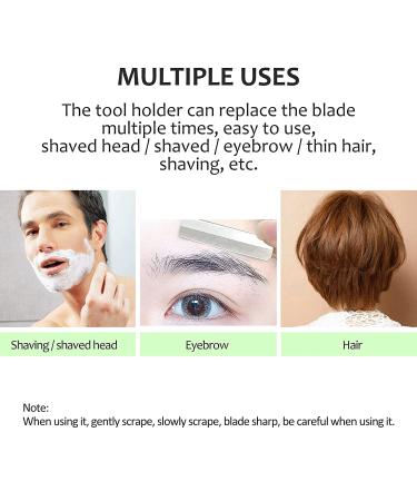 Precision Brow Razor Blades for Women - 100 Disposable Eyebrow Blades & Tool Holder for Perfect Shaping & Grooming - Buy Online on GoSupps.com