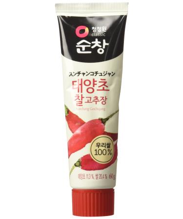 Sunchang Gochujang Tube (60 g (1 Pack)) 2.11 Ounce (Pack of 1)