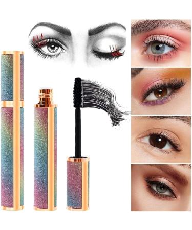 Lashvibe Mascara Sweetempo Mascara Liquid Extensions Mascara Natural 4d Fiber Mascara Long-Lasting Mascara with Thick Curling Waterproof Sweat-Proof and Non-smudge (2PCS) - Buy Online on GoSupps.com