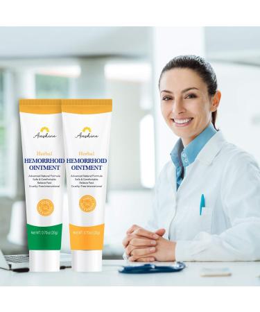 Hemorrhoid & Fissure Gel - Natural Chinese Herbal Treatment (2 Tubes) - Buy Online on GoSupps.com