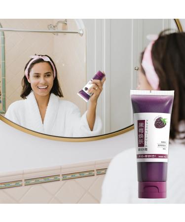 Body Scrub | 2-in-1 Blackberry Bath Scrub for Smoother Skin - Deep Body Scrub with Apricot Seaweed Aloe Grape Seed Oil Vitamin A Vitamin E Panthenol - Buy Online on GoSupps.com