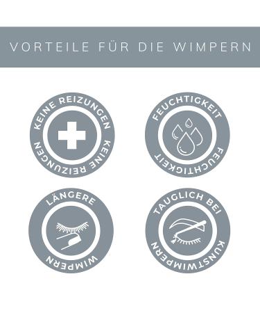 K -Hair Eyelash Serum Growth Booster | Fast & Effective Eyelash Growth | Dense Long Lashes | Made in Germany 3 ml - Buy Online on GoSupps.com