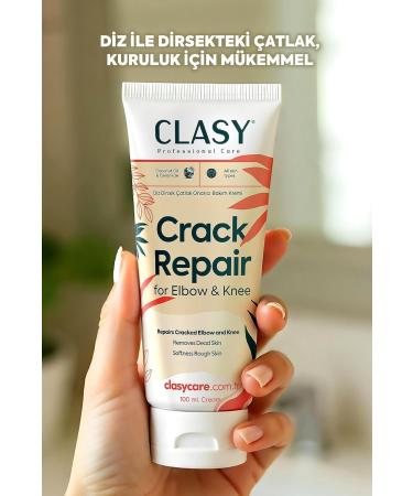 Clasy Care Hand Knee & Elbow Care Cream - Against Cracked Dried Dark Hard Skin - Buy Online on GoSupps.com