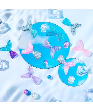 36 Pieces Resin Mermaid Tail Cake Cupcake Toppers Mini Mermaid Tail Figurines Mermaid Tail Cupcake Decorations for Mermaid Party Favors Birthday Party Decoration Baby Shower Party Supplies - Buy Online on GoSupps.com