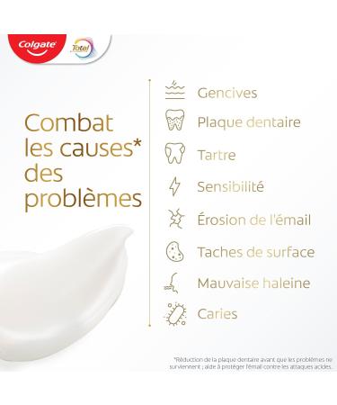  Colgate Colgate Total Prevention Active - Pack of 4 toothpastes 100ml - Helps with gum problems plaque tartar sensitivity enamel erosion surface stains and poor oral hygiene. - Buy Online on GoSupps.com