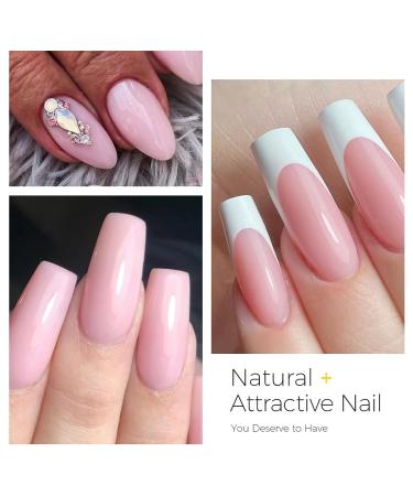 Burano 5-in-1 Builder Base 0.5 oz Gel - Nude Pink | Hard Gel Nail Extension | Quick Building Gel for Nails | Professional and Beginner-Friendly Builder Gel - Buy Online on GoSupps.com