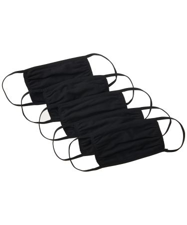Reusable Cotton Face Mask (Pack of 50) Black