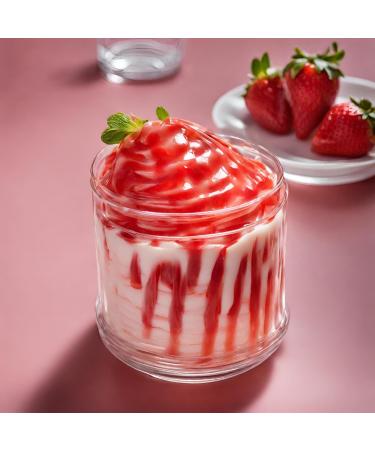 Buy Seductive Strawberry Dessert Sauce - 600g Versatile Topping for Creative Desserts | Delicia - Buy Online on GoSupps.com