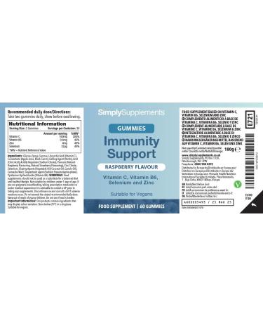 Illuminate Immune Health Gummies | Vitamin C, Zinc & Selenium | Raspberry Flavor | 60 Gummies - Buy Online on GoSupps.com