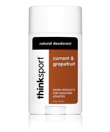 Think Thinksport Natural Deodorant Currant & Grapefruit 2.9 oz (85.8 ml)
