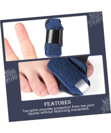 Hemoton 3pcs Toe Strap Retainer Holder Thumb Splints Finger Protector Sleeve - Toe Wraps for Hammer Toes, Trigger Finger Support, Big Toe Straighteners - Crooked Toe Splint - Buy Online on GoSupps.com