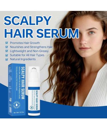 Oil For Hair 15ml Drop RollOn Scalp and Hair Oil for Moisturization Prevents Breakage Loss Promotes Thickness Women Men - Buy Online on GoSupps.com