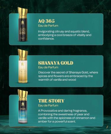 Legendary Perfume Gift Set for Men & Women | Long-Lasting Eau de Parfum | Fruity Arabic & French Blend | Gift Hamper for Him & Her | Combo Pack (3 x 20ML) - Buy Online on GoSupps.com