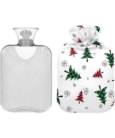 Buffalo Christmas Trees Heat Bottle - 2L Pain Relief Water Bag & Warming Bed Warmer for Headaches - Buy Online on GoSupps.com