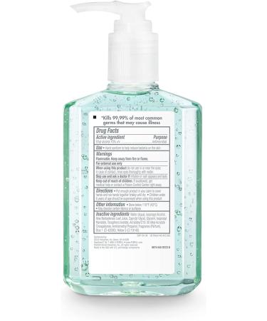 Purell Advanced Hand Sanitizer Soothing Gel Fresh Scent with Aloe and Vitamin E - 8 fl oz Pump Bottle (Pack of 4) - Buy Online on GoSupps.com