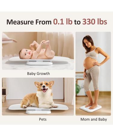 GROWNSY Baby Scale and Pet Scale for Puppy Up to 330lbs - Buy Online on GoSupps.com