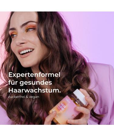 Yuicy Biotin Hair Gummy Bears - Sugar-Free 180 pcs | High-Dose 10mg Biotin for Hair Growth Skin & Nails - Delicious 3-Pack - Buy Online on GoSupps.com