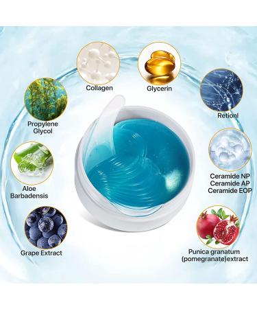 Sefudun Hydrogel Eye Patches | Dark Circle & Wrinkle Treatment | Puffy Eyes & Hydrating Under Eye Gel Pads | 60 Pieces - Buy Online on GoSupps.com