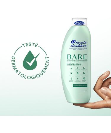 Head & Shoulders Bare Hydrate & Soothe Anti-Dandruff Shampoo Sulfate-Free Silicone-Free 2x400ml - Buy Online on GoSupps.com