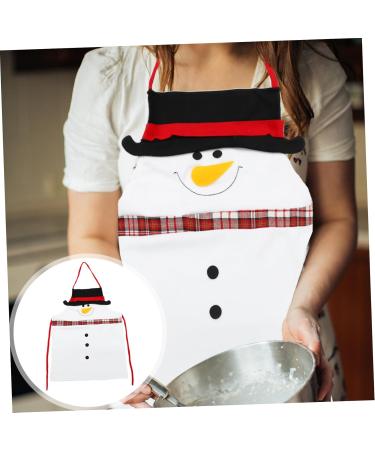 DOITOOL Christmas Apron Xmas Waitress Aprons Cooking Apron Santa Claus Outfit Xmas Kitchen Apron Holiday Apron Christmas Kitchen Apron Hair Cutting Cape Work Fabric At Home Decorations - Buy Online on GoSupps.com