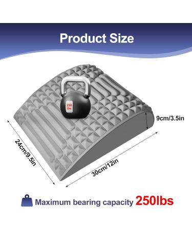 Zhongko 2-in-1 Neck & Back Stretcher | Adjustable Spine Board Posture Corrector for Back & Neck Pain Relief - Buy Online on GoSupps.com