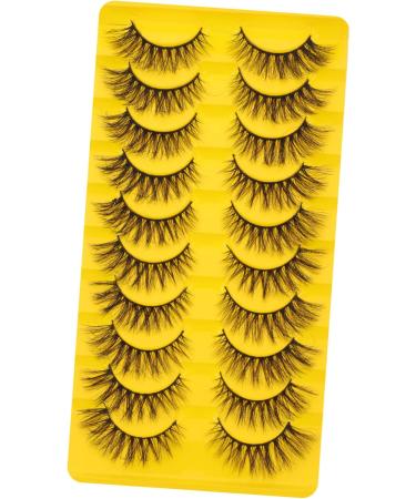 Beavorty 20 Pairs Fake eyelashes makeup mascara kit para pesta as eyelash mascara fake lashes bulk eyelashes 1 count (Pack of 1) As Shownx2pcs - Buy Online on GoSupps.com