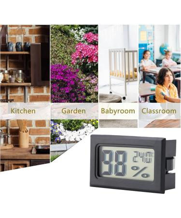 Oumefar Wireless Digital Measuring Device | Temperature & Moisture Meter for Reptiles & Terrarium - Hygrometer Thermometer (No Batteries Included) - Buy Online on GoSupps.com