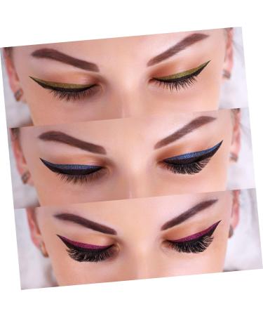 Angoily 54 Pairs Anti Sweat Eyeliner Eyeshadow Women Eyeliner Decal Eye Line Strip Sticker Template Man Prom 1 count (Pack of 1) As Shown 1x3pcs - Buy Online on GoSupps.com