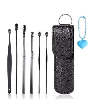 Browsluv Earwax Cleaner Tool Set Innovative Spring Earwax Cleaner Tool Set Browsluv Ear Cleaner Most Professional Ear Cleaning Master in 2023 (B Black) B Black