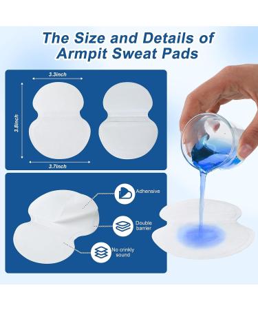 Bonuci 180 Pcs Underarm Sweat Pads - Unflavored Disposable Armpit Protection for Women and Men - Buy Online on GoSupps.com