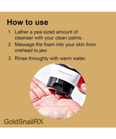 Buy Advanced Snail Mucin Gel Cleanser - 5.07 Fl oz | Luxury Korean Skincare for Dry & Sensitive Skin | Cruelty-Free Paraben-Free - Buy Online on GoSupps.com