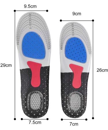 Energy 01 Orthopedic Gel Insoles - Relieve Foot Pain & Discomfort | Available Worldwide - Buy Online on GoSupps.com