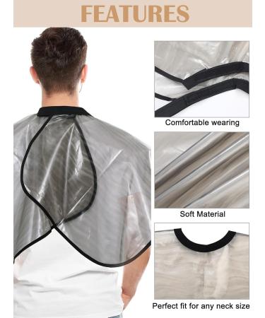 Zhanmai 4-Piece Waterproof Hair Dye Cape Set | Salon Salon Capes for Hair Stylist & Barber | Perfect for Hair Coloring & Cutting | Beauty Apron for Professionals - Buy Online on GoSupps.com