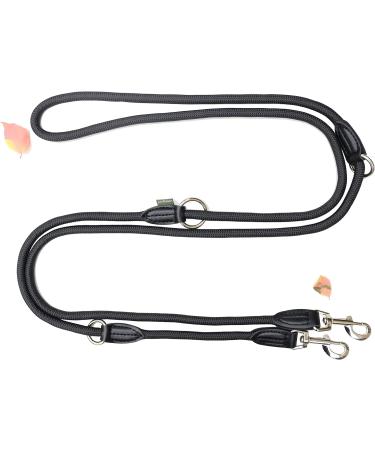 Leisengr n Adjustable Dog Leash 3m - Durable Nylon for Medium to Large Dogs 200kg Traction Black Dark Dove - Buy Online on GoSupps.com