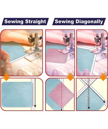 TSSART 1/4 Diagonal Seam Tapes - 10 Yard Rolls for Straight Diagonal Seams - Sewing Basting Tape (2 Pack) - Buy Online on GoSupps.com