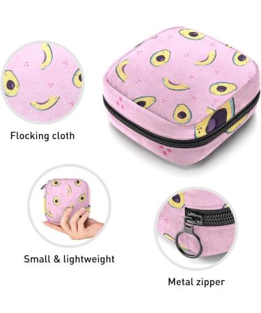GIAPB Period Bag - Avocado Pattern Period Pouch & Travel Makeup Bag (Color3017) - Buy Online on GoSupps.com