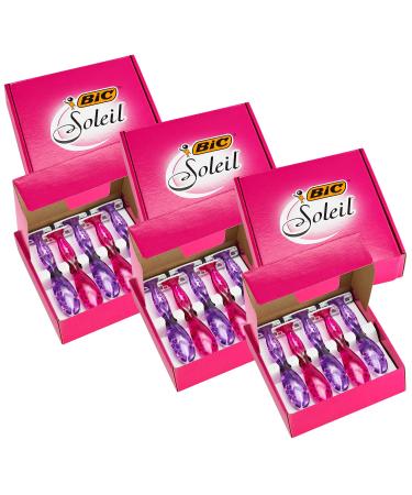 Bic Miss Soleil Color Razor Women 3 x 10 Pack disposable razor in 4 colors with aloe vera & vitamin E for a gentle shave 10 pieces (3 pack) - Buy Online on GoSupps.com