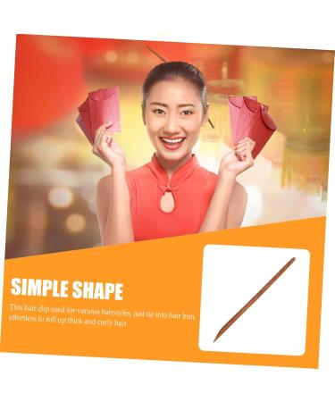 Mikinona Hairpin Hair Sticks for Hair Womens Hair Accessories Traditional Style Hair Sticks Retro Hair Chopsticks Wedding Hair Accessories Hair Pins for Hairstyles Wood Miss Simple Antique - Buy Online on GoSupps.com