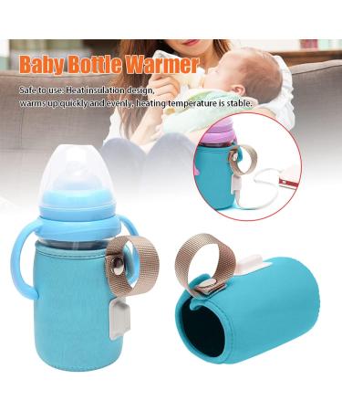 Jiakalamo Portable Baby Bottle Insulation Cover USB Travel Heater - Blue - Buy Online on GoSupps.com